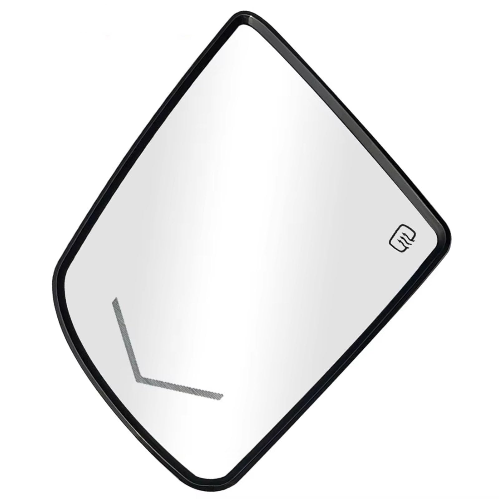 Kompatibel Mit Toyota Für Sequoia 2008–2017, Auto-Rückspiegelglas Mit Heizung, Blinker, Toter Winkel, OEM: 87903-0C030, 87906-0C032(Left Driver B) von EDPOAQC