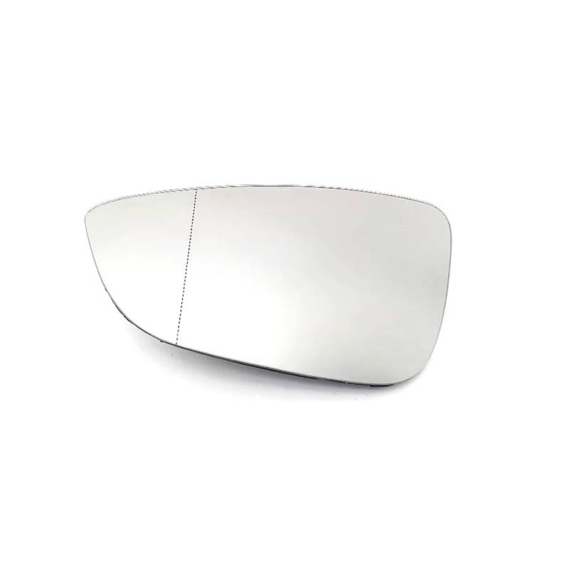 Kompatibel Mit VW Für Jetta 6 MK6 2011 2012 2013 2014 2015 2016 2017, Autotürseite, Beheiztes Außenspiegelglas, Linke Fahrerseite, OEM: 3C8857521 von EDPOAQC