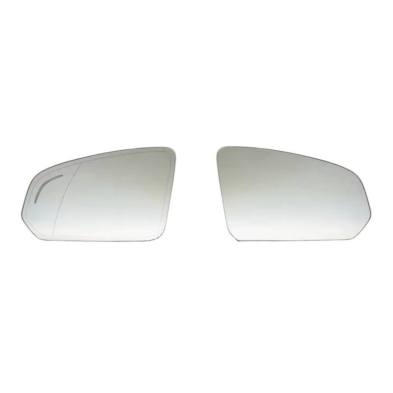 Kompatibel Mit Volvo Für S90 2017 2018 2019 2020 2021 2022 Auto Links Rechts Beheizter Blind-Winkel-Warnflügel Rückspiegelglas Autoteile(Heated A pair) von EDPOAQC