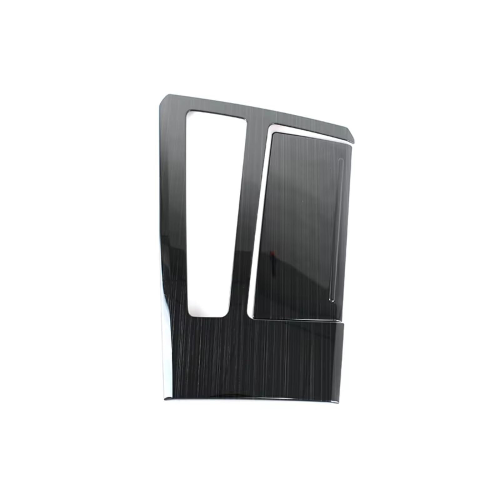 EDSXWUN Aufkleber Getriebeabdeckung Kompatibel Mit A6 C8 2019 2020 2021 2022 1 Stück Linke Edelstahl-Mittelkonsole Schalttafel-Dekorationsabdeckung(Black) von EDSXWUN