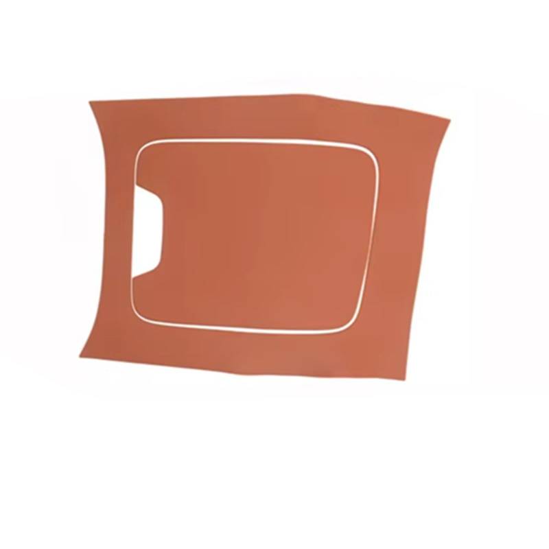 EDSXWUN Aufkleber Getriebeabdeckung Kompatibel Mit Benz Für C GLC Cle-Klasse W206 X254 2022 2023 2024 2025 1 Stück Linke Mittelkonsole Aus Silikon(Ochre Brown) von EDSXWUN