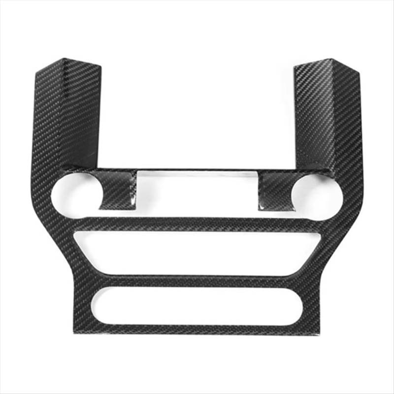 EDSXWUN Aufkleber Getriebeabdeckung Kompatibel Mit Ford Für Mustang 2014 2015 2016 2017 2018 1 Stück Auto-Carbonfaser Innenausstattung Mittelkonsolen-Panelabdeckung Verkleidung von EDSXWUN