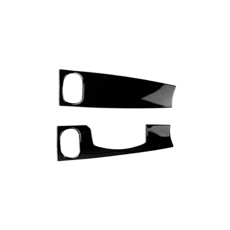 EDSXWUN Aufkleber Getriebeabdeckung Kompatibel Mit Für Cooper F55 F56 F57 2021 2022 2023 1 Satz Mittelkonsolenverkleidung Dekorationsänderungszubehör(Black) von EDSXWUN