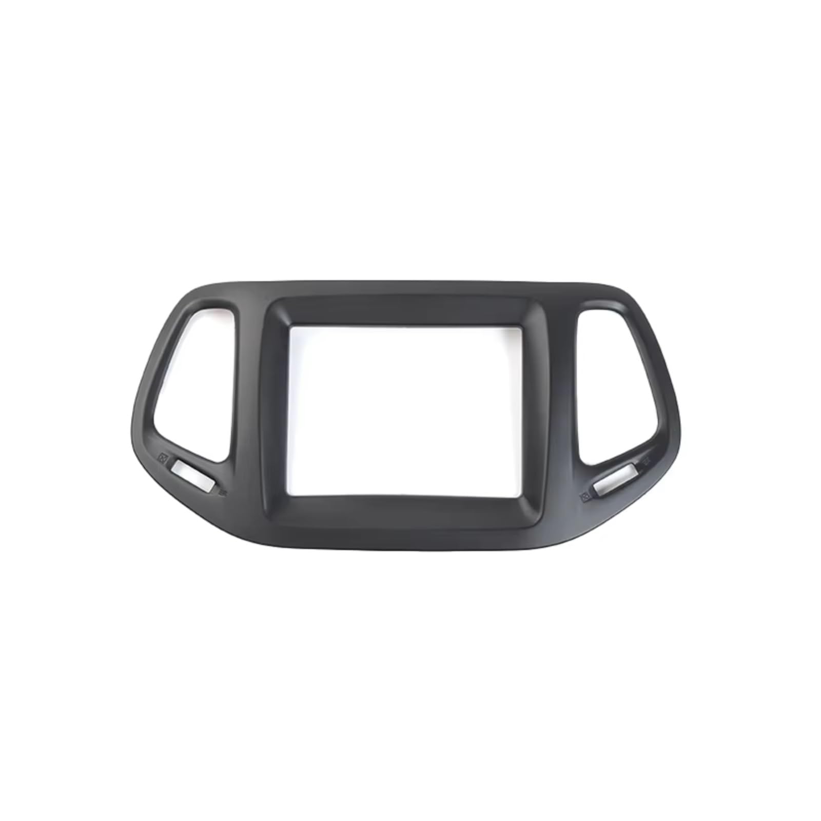 EDSXWUN Aufkleber Getriebeabdeckung Kompatibel Mit Jeep Für Compass 2017 2018 2019 2020 Innenausstattung Mittelkonsole Navigationspanel Dekoration Abdeckung Autozubehör(Matte Black) von EDSXWUN