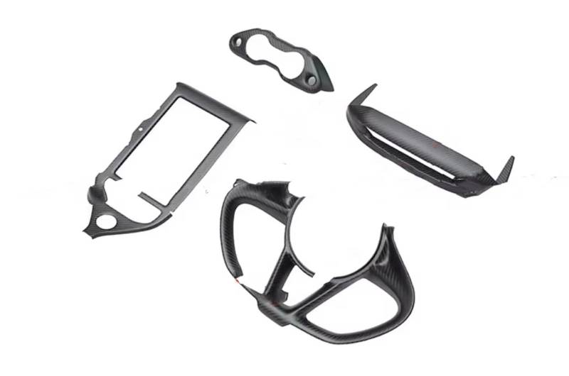 EDSXWUN Aufkleber Getriebeabdeckung Kompatibel Mit Mclaren 720S 2017 2018 2019 2020 2021. 1 Satz Linke Mittlere Steuertaste Für Das Armaturenbrett.(3 pcs) von EDSXWUN
