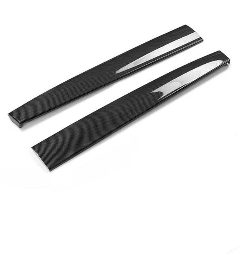 EDSXWUN Aufkleber Getriebeabdeckung Kompatibel Mit Tesla Für Model 3 2017 2018 2019 2020 2 Stück Links Und Rechts Zubehör Für Die Mittelkonsole des Armaturenbretts(Carbon Fiber) von EDSXWUN