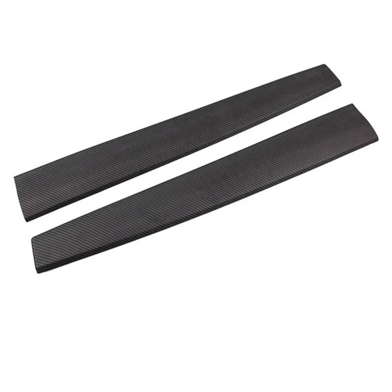 EDSXWUN Aufkleber Getriebeabdeckung Kompatibel Mit Tesla Für Model 3 2021 2022 2023 1 Stück 2 Stück 1 Set Mittelkonsolenverkleidung, Dekorabdeckung Armaturenbrett-Panel-Zubehör(Matte Carbon Front) von EDSXWUN