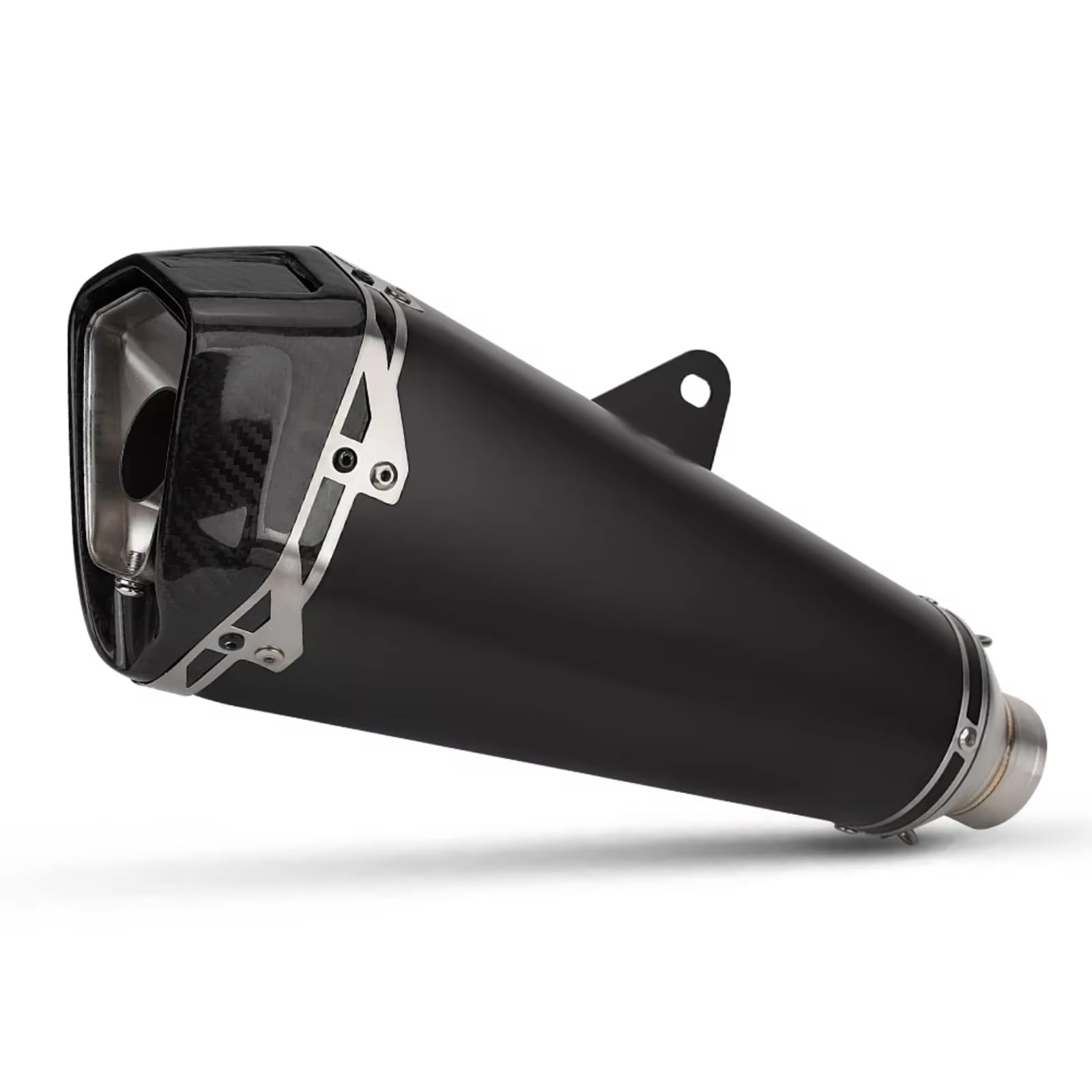 EDSXWUN Motorradauspuff Kompatibel Mit Aprilia Für RS660 Motorrad-Auspuffschalldämpfer Motorradzubehör Universal 51MM Motorrad-Schalldämpfer-Auspuffrohr(Type A) von EDSXWUN