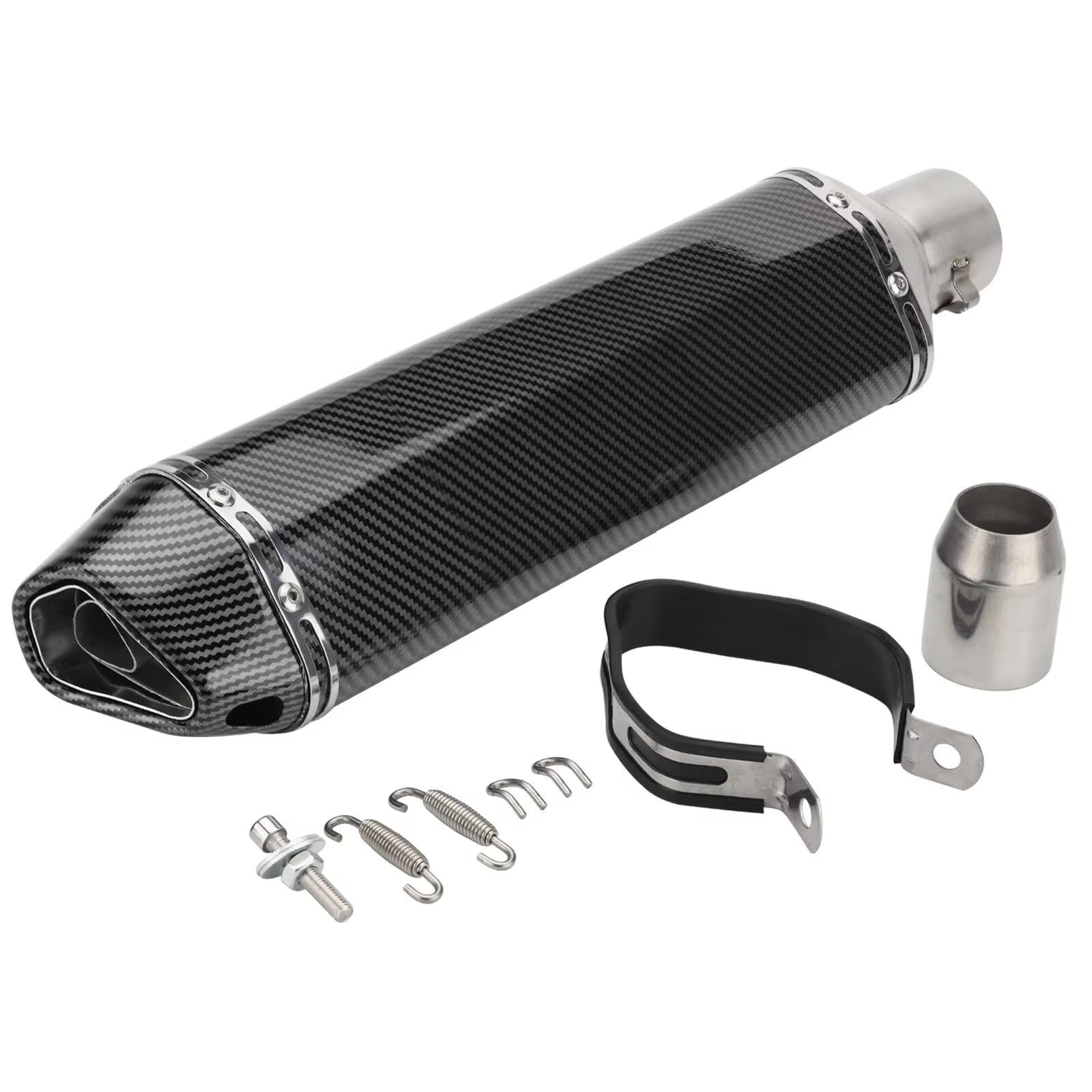 EDSXWUN Motorradauspuff Kompatibel Mit Für Ninja 650 Motorrad-Auspuffrohr, 470 Mm, Motorrad-Schalldämpfer, Auspuffrohr EDSXWUN Motorradauspuff Kompatibel Mit Für Ninja 650 Motorrad-Auspuffrohr, 470 Mm, Motorrad-Schalldämpfer, Auspuffrohr von EDSXWUN