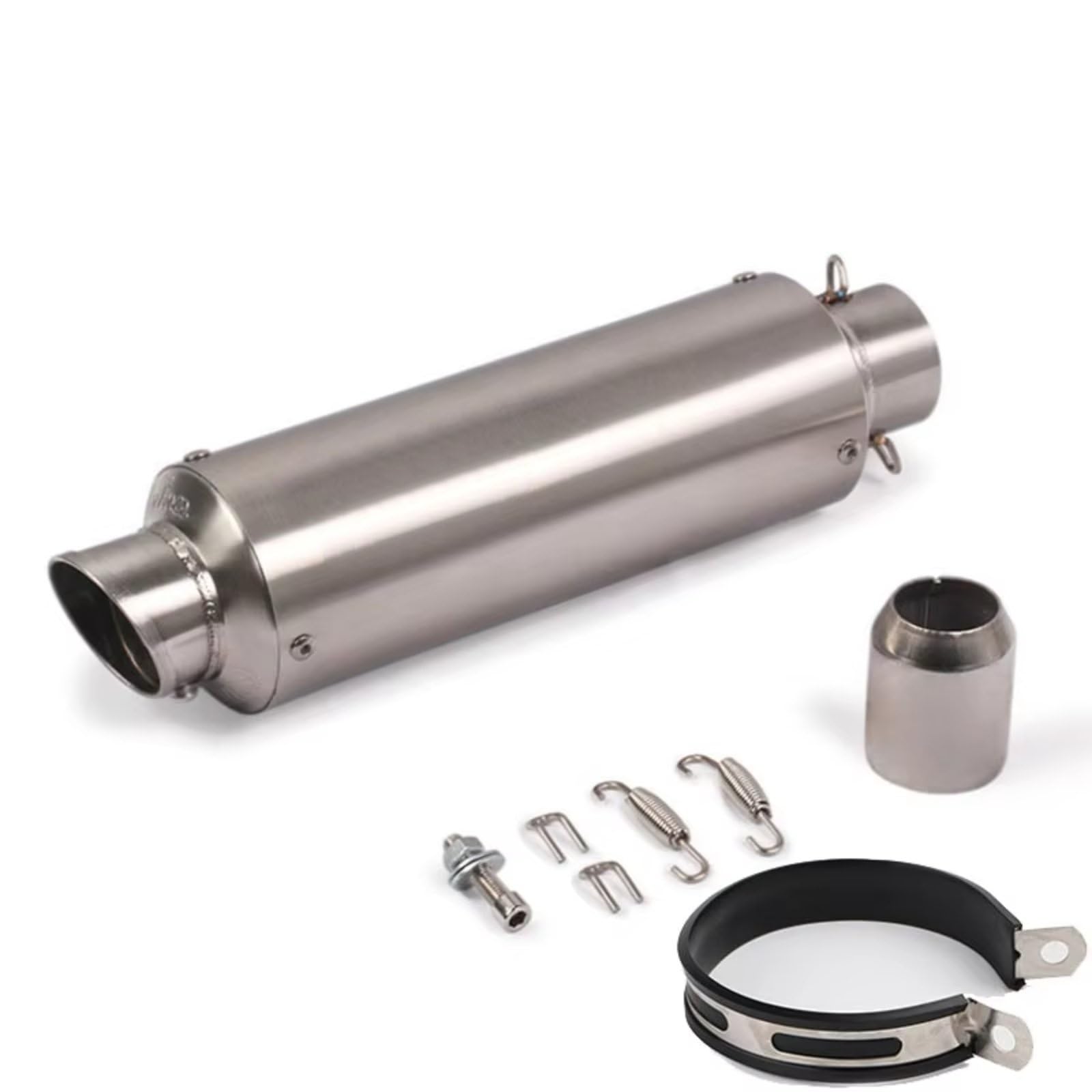 EDSXWUN Motorradauspuff Kompatibel Mit R1 Für R3 Für R6 Motorrad-Auspuffrohr. Universal-Motorrad-Slip-On-Auspuffrohr-Schalldämpfer(Type A) von EDSXWUN