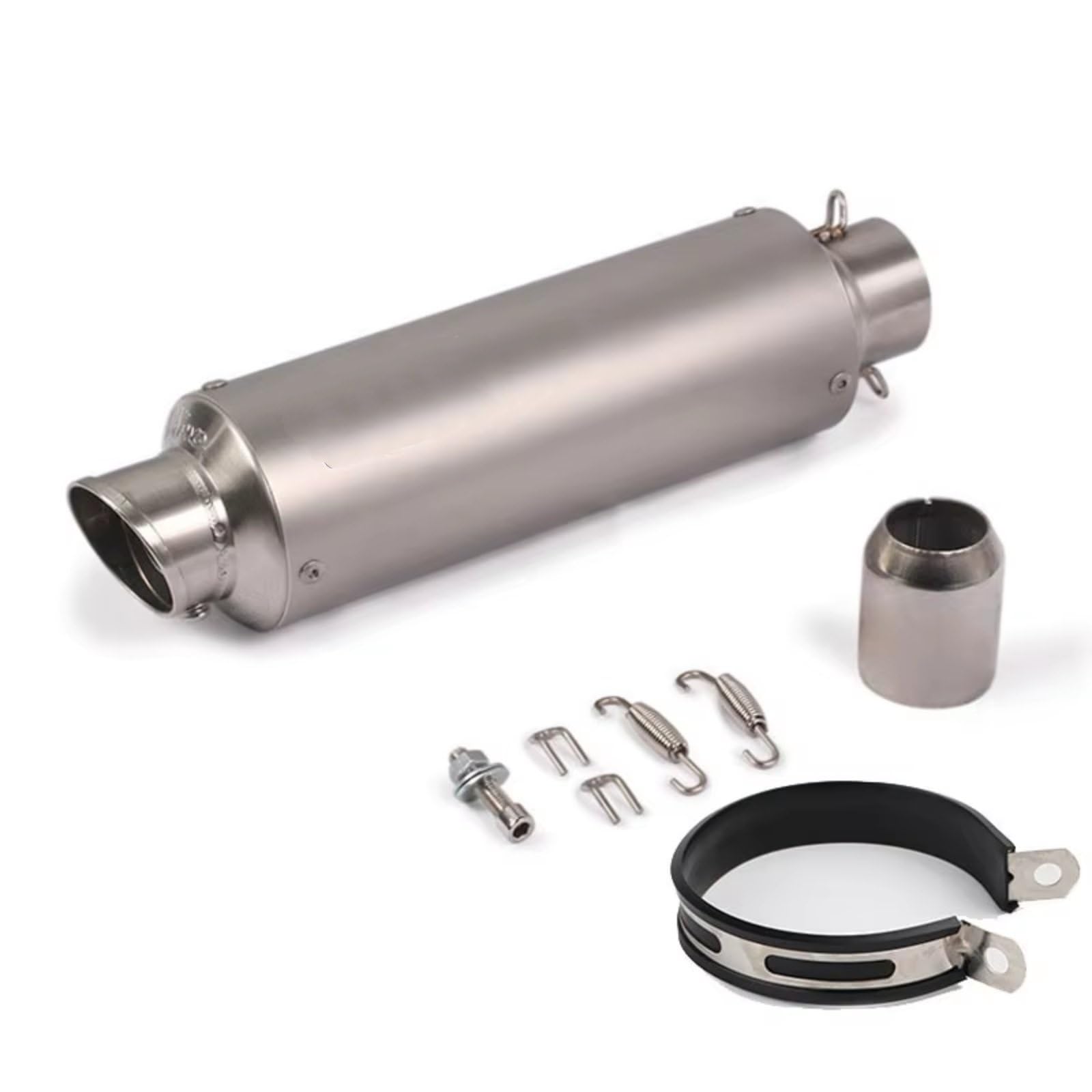 EDSXWUN Motorradauspuff Kompatibel Mit R1 Für R3 Für R6 Motorrad-Auspuffrohr. Universal-Motorrad-Slip-On-Auspuffrohr-Schalldämpfer(Type C) von EDSXWUN