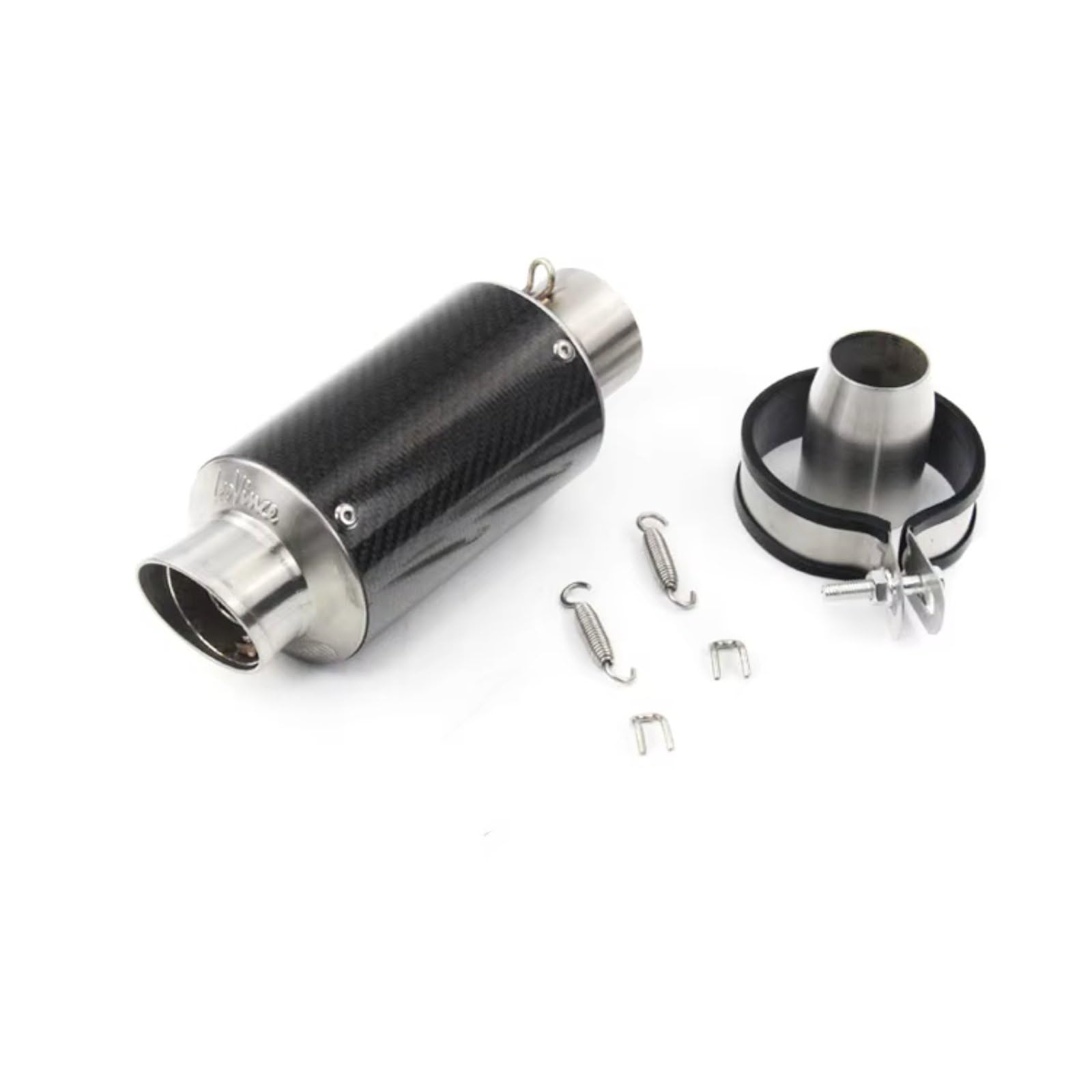 EDSXWUN Motorradauspuff Kompatibel Mit Suzuki Für Sv650 Motorradzubehör 51MM Auspuffrohr Motorrad Auspuff Schalldämpfer Rohr(Type A) von EDSXWUN