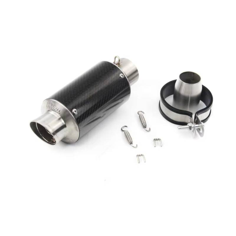 EDSXWUN Motorradauspuff Kompatibel Mit Suzuki Für Sv650 Motorradzubehör 51MM Auspuffrohr Motorrad Auspuff Schalldämpfer Rohr(Type A) von EDSXWUN