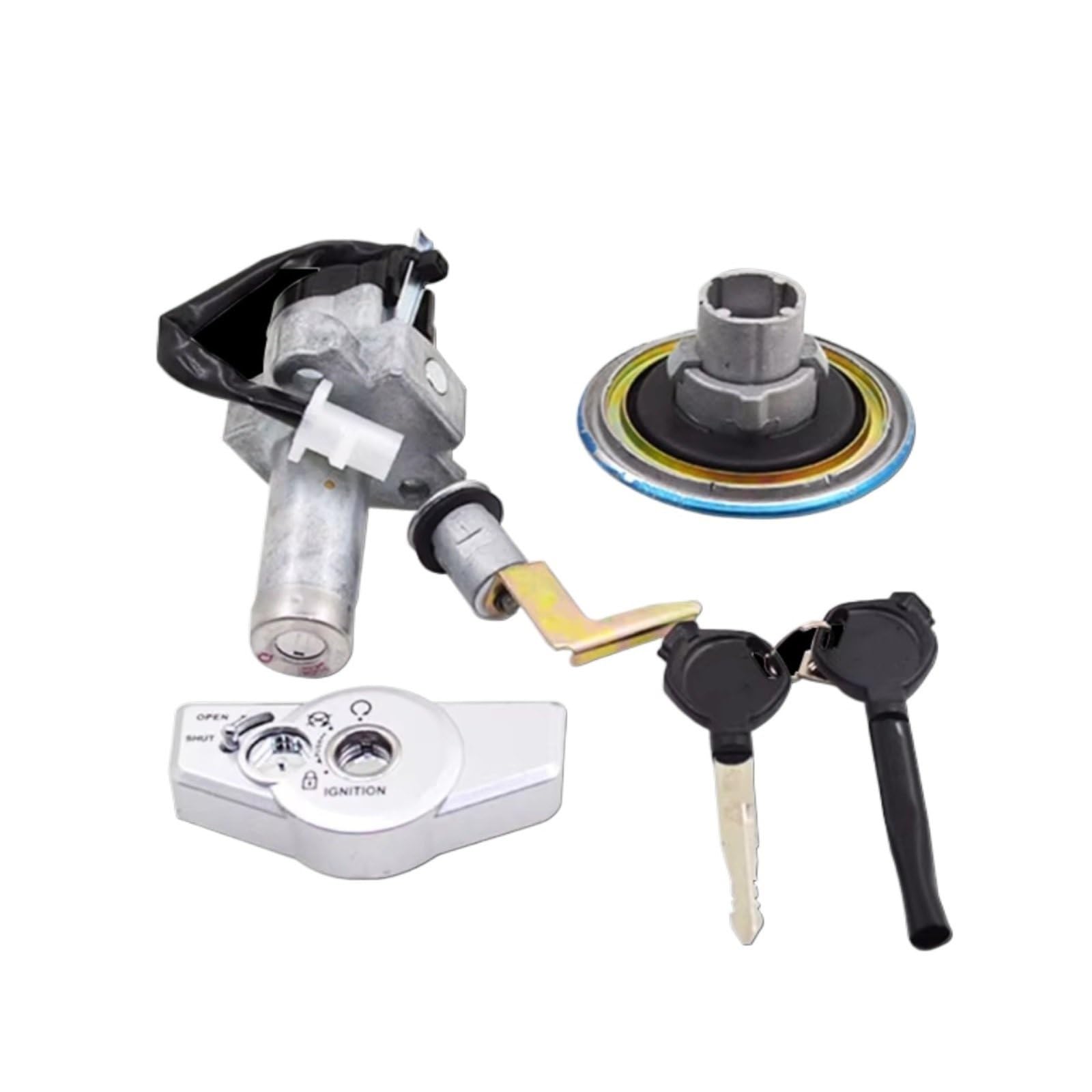EDSXWUN Zündschloss Schalter Für CB125F Für GLR125 2015 2016 2017 2018 Motorrad Zündschloss Sperren Für Gas Tank Cap Abdeckung Für Sitz Schloss Set Motorrad Zubehör EDSXWUN Zündschloss Schalter Für CB125F Für GLR125 2015 2016 2017 2018 Motorrad Zündschloss Sperren Für Gas Tank Cap Abdeckung Für Sitz Schloss Set Motorrad Zubehör von EDSXWUN