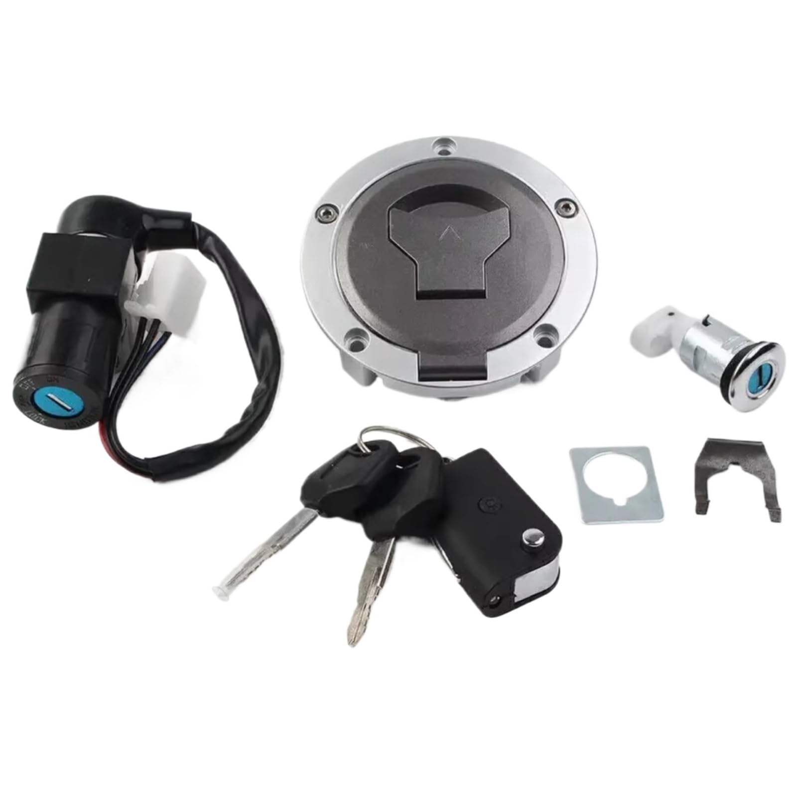 EDSXWUN Zündschloss Schalter Für Grom Für MSX125 Für Motrac M2 M3 Für Skyteam M3 2016 Motorrad Zündschloss Gas Kappe Key Lock Set Motorrad Zubehör EDSXWUN Zündschloss Schalter Für Grom Für MSX125 Für Motrac M2 M3 Für Skyteam M3 2016 Motorrad Zündschloss Gas Kappe Key Lock Set Motorrad Zubehör von EDSXWUN
