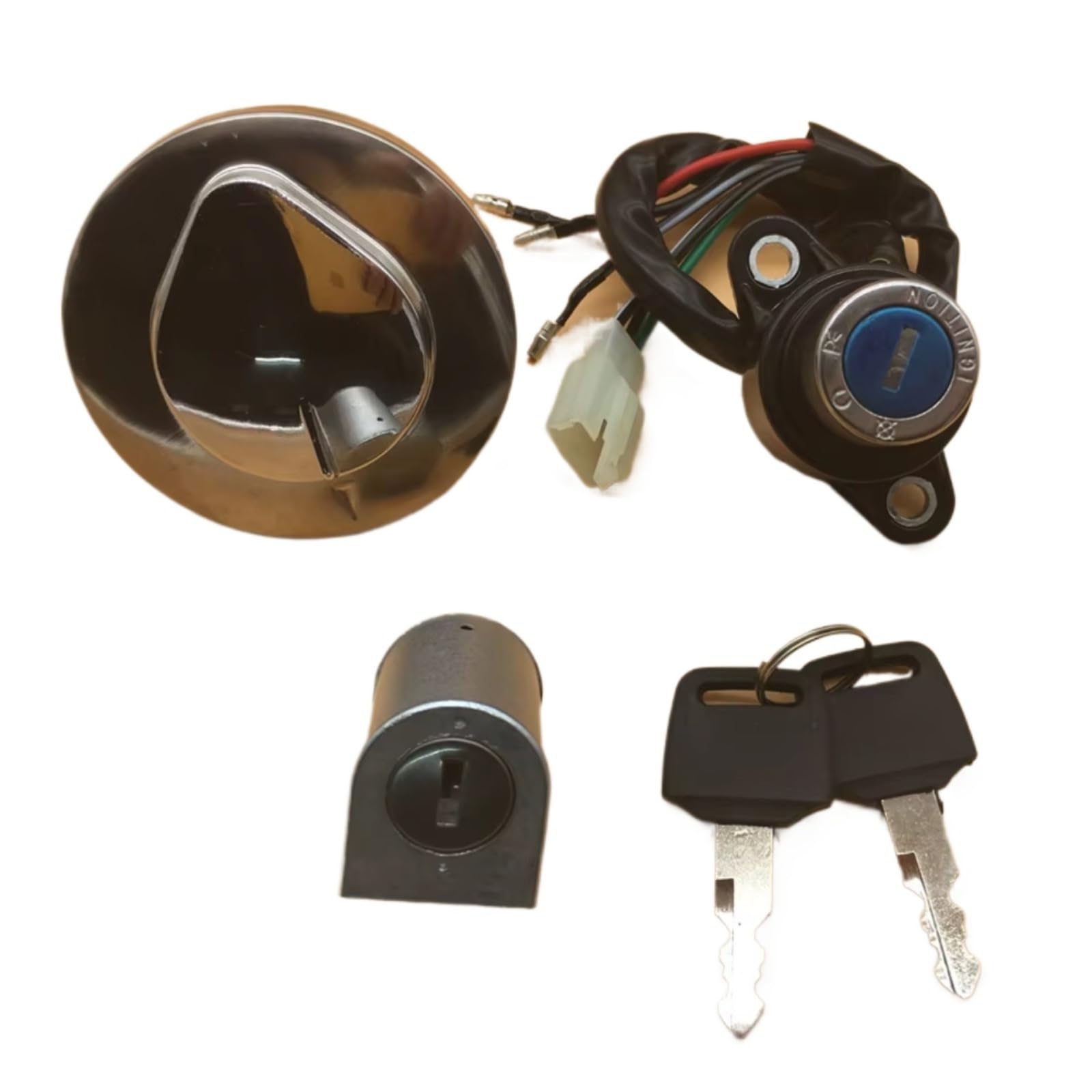 EDSXWUN Zündschloss Schalter Für Magna 700 750 1986-2003 Für Rebel CMX 250 450 1985-2009 Motorrad Zündschloss Tankdeckel Schloss Schlüssel Für Kit Motorrad Zubehör EDSXWUN Zündschloss Schalter Für Magna 700 750 1986-2003 Für Rebel CMX 250 450 1985-2009 Motorrad Zündschloss Tankdeckel Schloss Schlüssel Für Kit Motorrad Zubehör von EDSXWUN