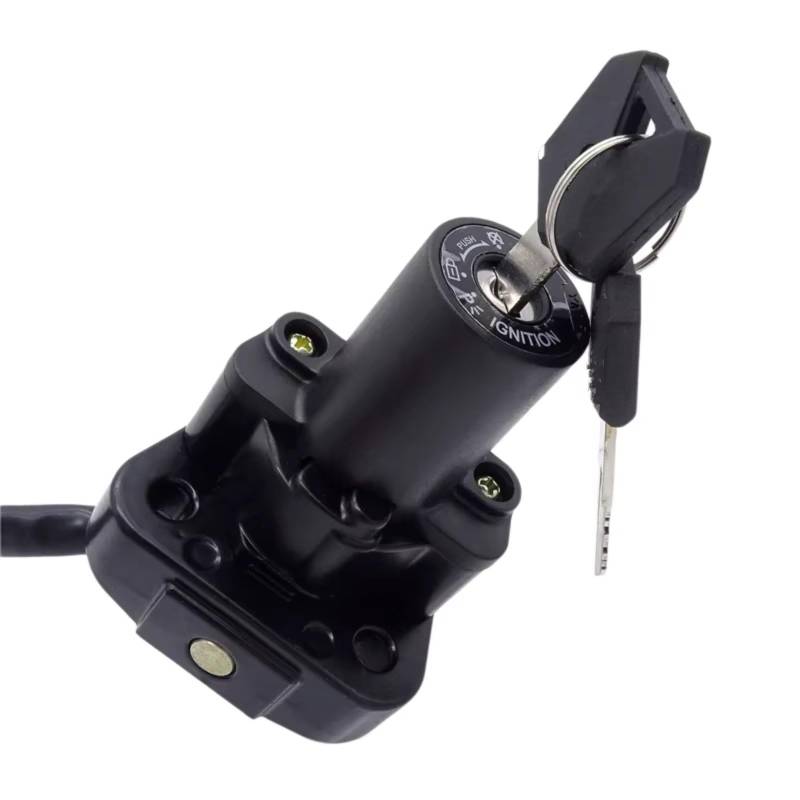 EDSXWUN Zündschloss Schalter Kompatibel Mit Für Ninja Für 250R EX250J SE 2012 Für Ninja Für 250R EX250J 2008-2012 Motorrad-Zündschloss Und Schlüssel Für Passform von EDSXWUN