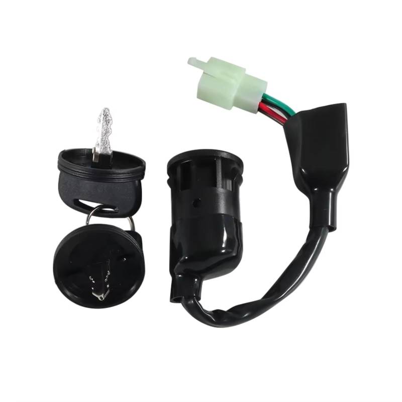 EDSXWUN Zündschloss Schalter Kompatibel Mit Polaris Für Scrambler 50 2001–2004/2006–2007 Für Sportsman 90 2001–2014/2016 Motorrad-Zündschloss-Sperr-Set von EDSXWUN