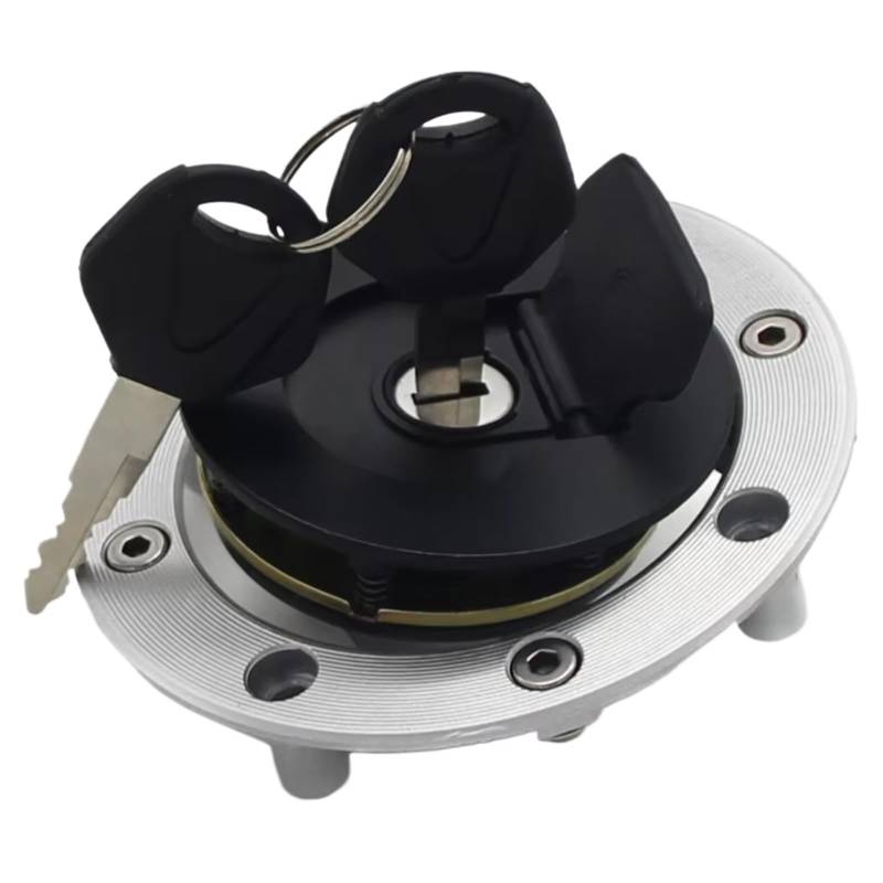 EDSXWUN Zündschloss Schalter Kompatibel Mit Suzuki Für XF650 Freewind 1997-2002 Für DR800 1990-1991 Motorrad-Zündschlossschloss Für Tankdeckelschlüsselsatz von EDSXWUN