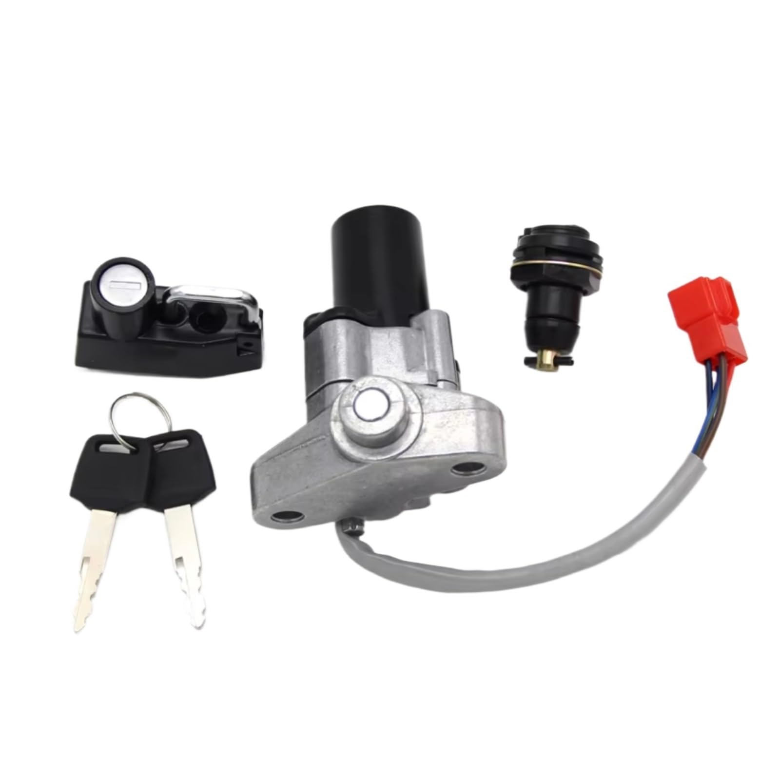 EDSXWUN Zündschloss Schalter Kompatibel Mit Yamaha Für XVS125 Drag Star 2000–2004 Für XVS250 Drag Star 2000–2017 Für XVS400 Drag Star 1996–2008 Motorrad-Zündschloss EDSXWUN Zündschloss Schalter Kompatibel Mit Yamaha Für XVS125 Drag Star 2000–2004 Für XVS250 Drag Star 2000–2017 Für XVS400 Drag Star 1996–2008 Motorrad-Zündschloss von EDSXWUN