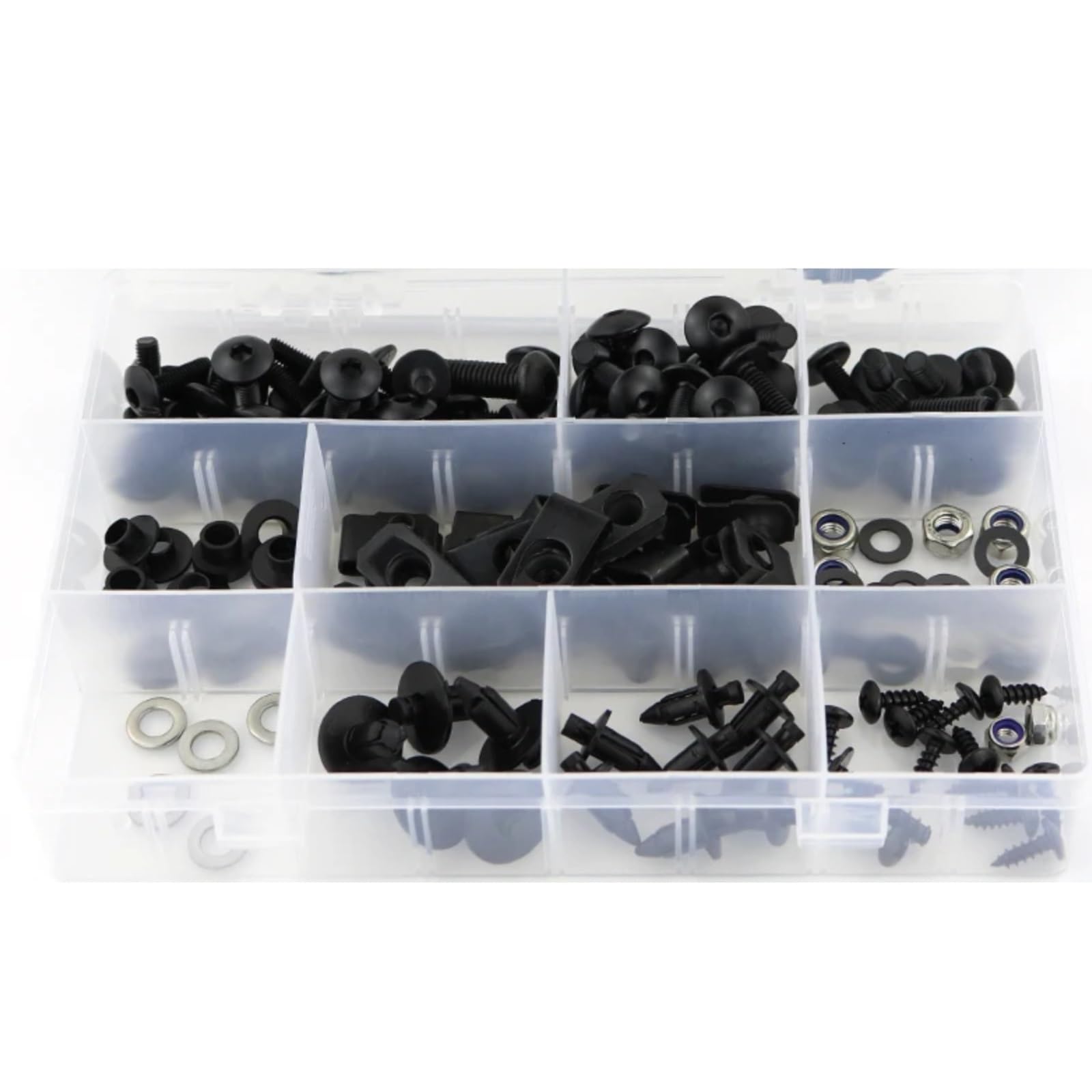 Schraubensatz Motorrad Für ST1100 1990–2002 Komplettes Komplettes VerkleidungsschraubenAbdeckung Karosserie-Schrauben Schrauben Für Geschwindigkeitsmuttern Motorrad-Batterie-Anschlussschrauben(Black) Schraubensatz Motorrad Für ST1100 1990–2002 Komplettes Komplettes VerkleidungsschraubenAbdeckung Karosserie-Schrauben Schrauben Für Geschwindigkeitsmuttern Motorrad-Batterie-Anschlussschrauben(Black) von EDSXWUN