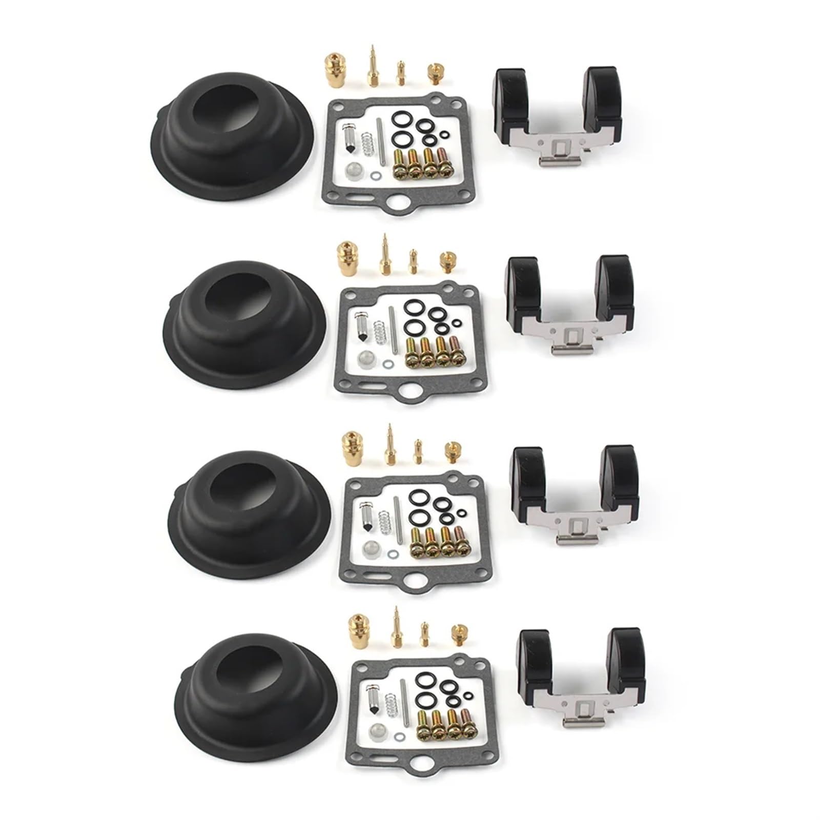 EEWIQOQ [Replacement] 4 Sets Motorrad Vergaser Reparatur Kit Carb Schwimmermembran for Yamaha FJ1200 for FJ 1200 1988 1989 1990 1991 1992 von EEWIQOQ