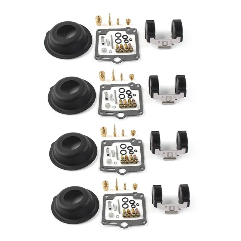 EEWIQOQ [Replacement] 4 Sets Motorrad Vergaser Reparatur Kit Carb Schwimmermembran for Yamaha FJ1200 for FJ 1200 1988 1989 1990 1991 1992 von EEWIQOQ