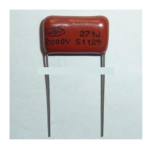 100pcs CBB capacitor 271 2000V 271J 2KV 270pF 0.27nF P15 CBB81 Metallized Polypropylene Film Capacitor EFDSVUHE von EFDSVUHE