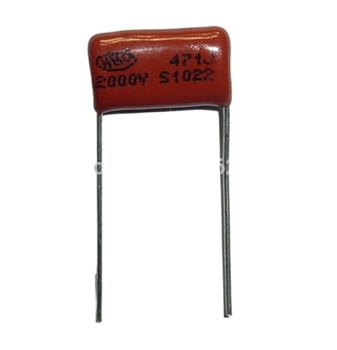 100pcs CBB capacitor 471 2000V 471J 2KV 470pF 0.47nF P15 CBB81 Metallized Polypropylene Film Capacitor EFDSVUHE von EFDSVUHE