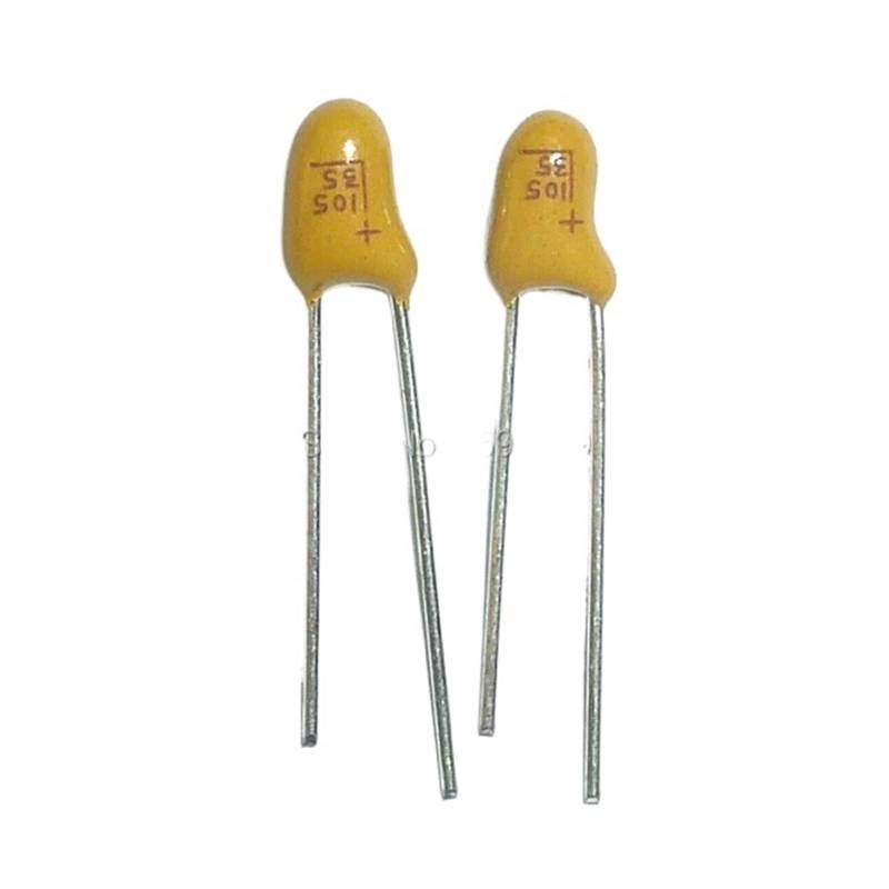 100pcs Tantalum capacitor 1uF 35V 105 35V1uF DIP Radial EFDSVUHE von EFDSVUHE