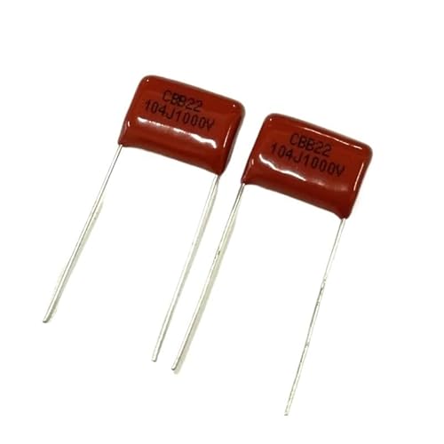 10pcs CBB capacitor 104 1000V 104J 1KV 0.1uF 100nF P15 CBB22 Metallized Polypropylene Film Capacitor EFDSVUHE von EFDSVUHE