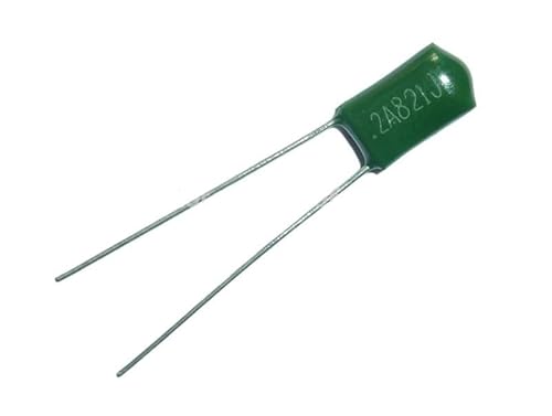 10pcs Mylar Film Capacitor 100V 2A821J 820pF 0.82nF 2A821 5% Polyester Film capacitor EFDSVUHE von EFDSVUHE