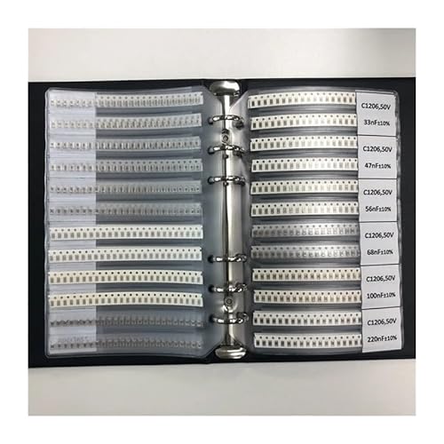 1206 SMD SMT Chip Capacitor Sample book Assorted Kit 38valuesx50pcs=1900pcs (10pF to 22uF) EFDSVUHE von EFDSVUHE