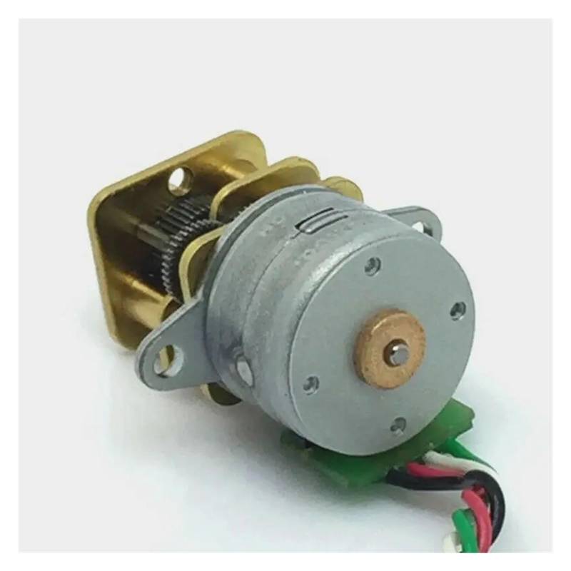 15mm Reduction Stepper electronic starter DC 5V-12V Large Torque Precision 150:1 Full Metal Gear Reducer Box with 10 Teeth Copper Gear EFDSVUHE von EFDSVUHE