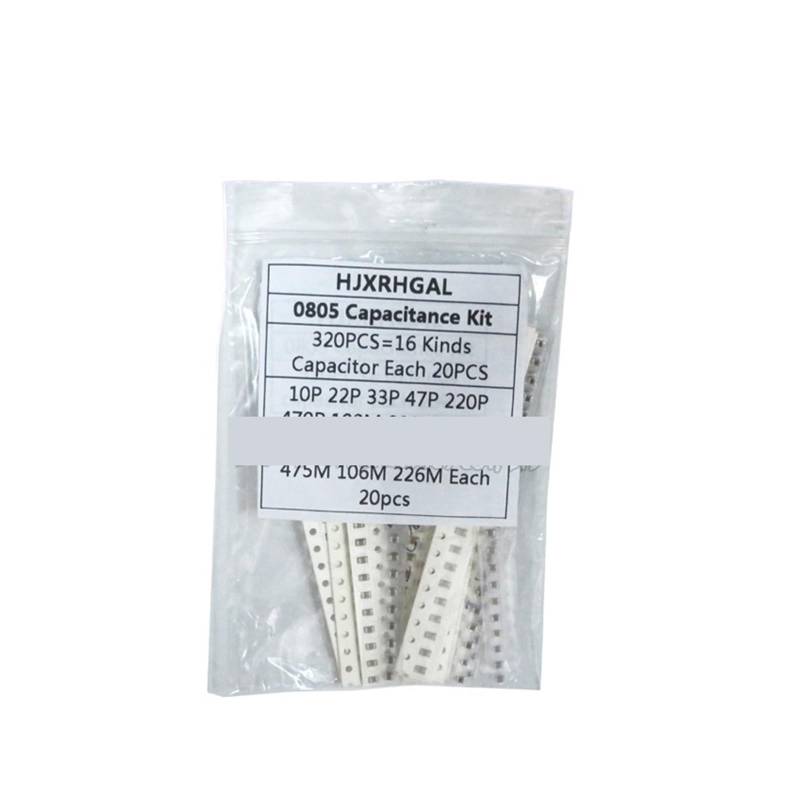 16values*20pcs=320pcs 0805 SMD Capacitor assorted kit 10pF-475M component diy samples kit EFDSVUHE von EFDSVUHE