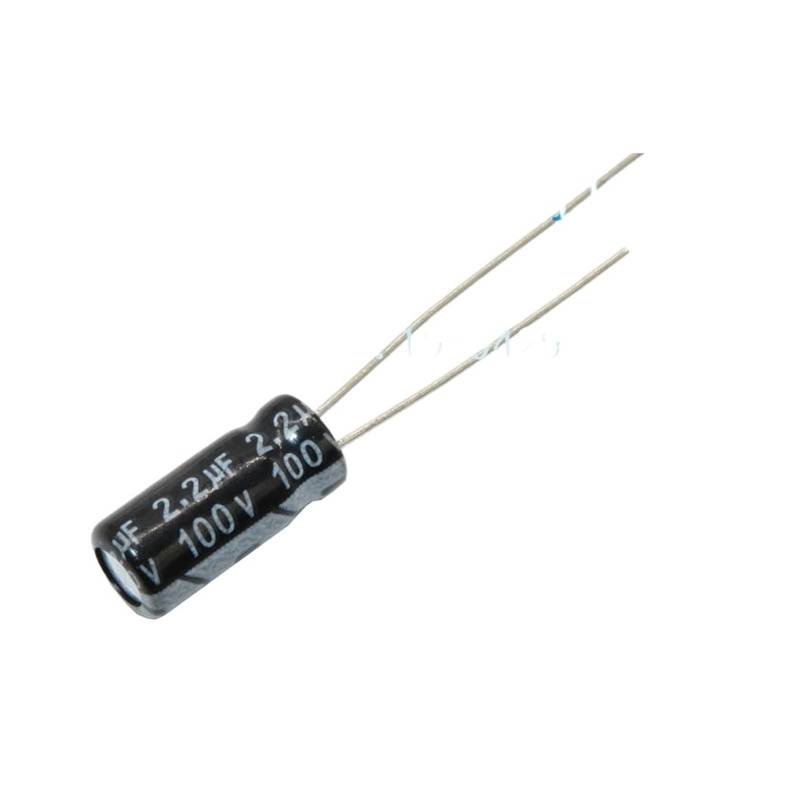 50pcs 100V2.2UF 5 * 11mm 2.2UF 100V 5x11 electrolytic capacitor EFDSVUHE von EFDSVUHE