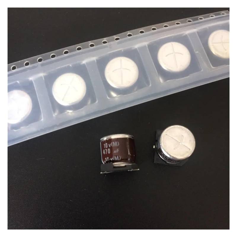 50pcs 470uF 10V RVJ series 10x10mm 10V470uF Chip type SMD Electrolytic Capacitor EFDSVUHE von EFDSVUHE