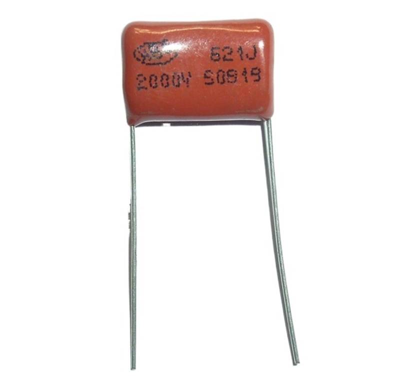50pcs CBB capacitor 621 2000V 621J 2KV 620pF 0.62nF P15 CBB81 Metallized Polypropylene Film Capacitor EFDSVUHE von EFDSVUHE
