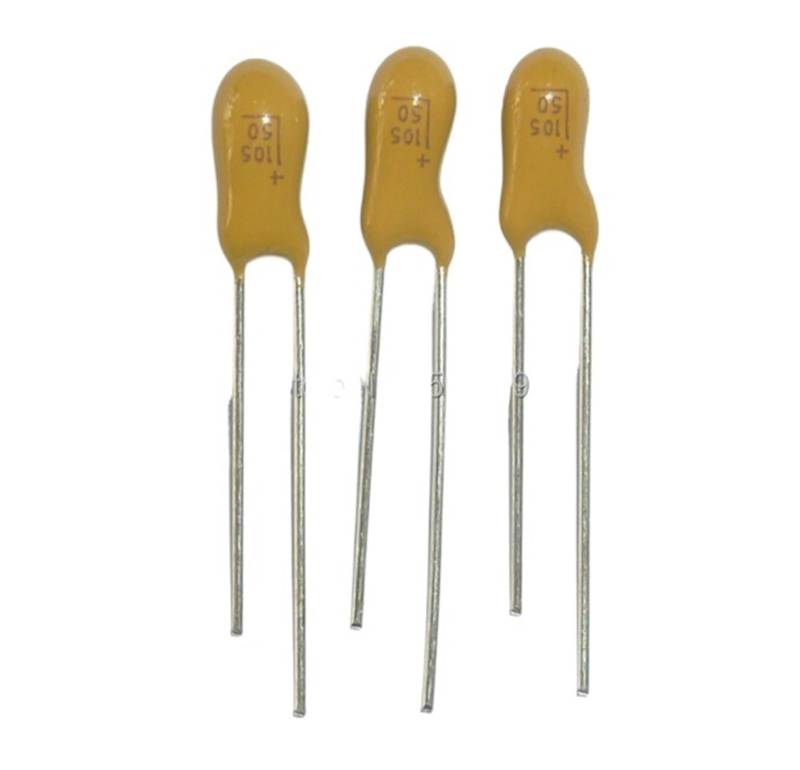 50pcs Tantalum capacitor 1uF 50V 105 50V1uF DIP Radial EFDSVUHE von EFDSVUHE