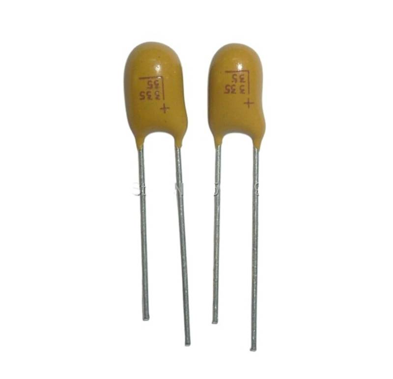50pcs Tantalum capacitor 3.3uF 35V 335 35V3.3uF DIP Radial EFDSVUHE von EFDSVUHE