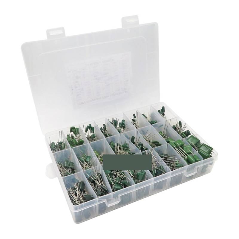 660PCS/lot 24Value Capacitor kit 100V 2A221J to 2A474J Polyester Film Capacitor Assorted Kit 0.47nF 0.68nF 1nF 2.2nF Capacitors EFDSVUHE von EFDSVUHE
