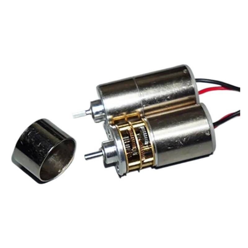 DC 3-5V 48-80RPM 16mm Coreless Reduction electronic starter Precision Slow Speed Gear electronic starter Torque 1.3kg.cm All Metal Gearbox 125:1 EFDSVUHE von EFDSVUHE