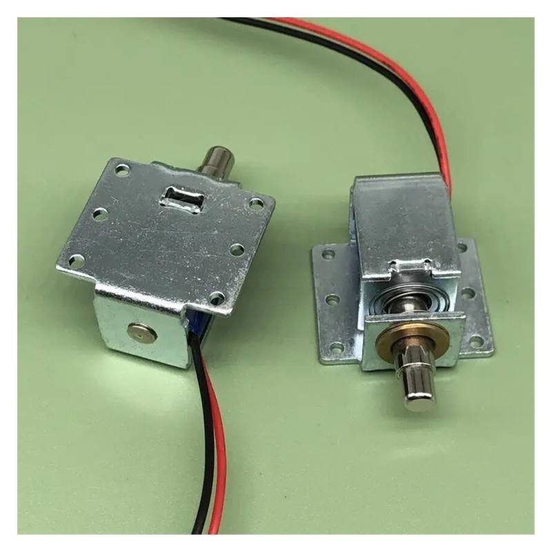DC 5V-12V Telescopic Electromagnet Push Pull Type Plunger Magnet Spring Solenoid Magnet EFDSVUHE von EFDSVUHE