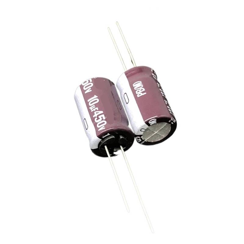 EFDSVUHE 20pcs 10uF 450V PB Series 12.5x20mm High Ripple Current High Reliability 450V10uF Aluminum Electrolytic Capacitor von EFDSVUHE