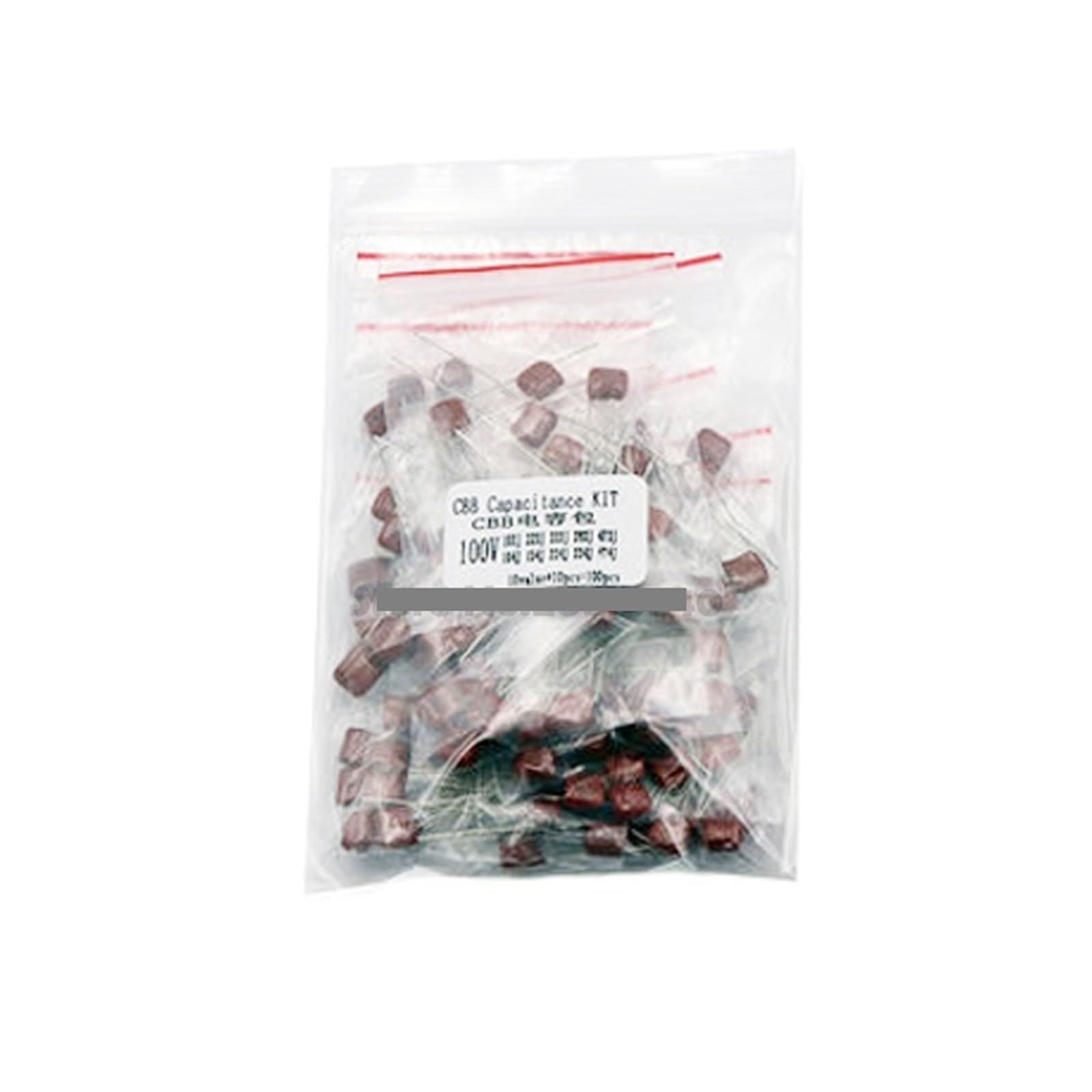 EFDSVUHE KIT 100PC=10value*10PCS Metallized Polyester Film Capacitors CBB Assortment Kit 100V 10nF 470nF von EFDSVUHE