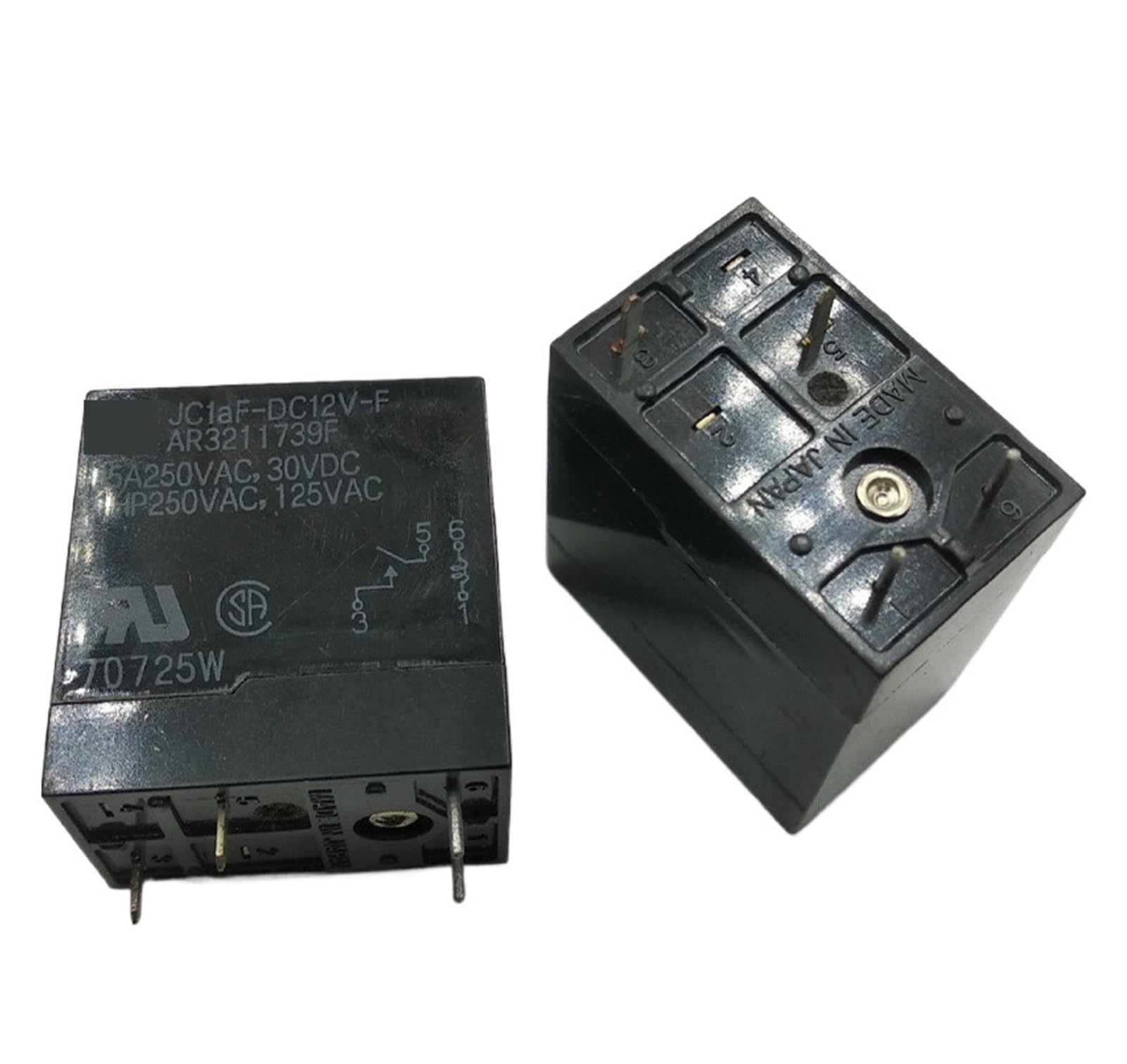 JC1aF-DC12V-F Relay 15A 12V AR321739F 4 Feet EFDSVUHE JC1aF-DC12V-F Relay 15A 12V AR321739F 4 Feet EFDSVUHE von EFDSVUHE