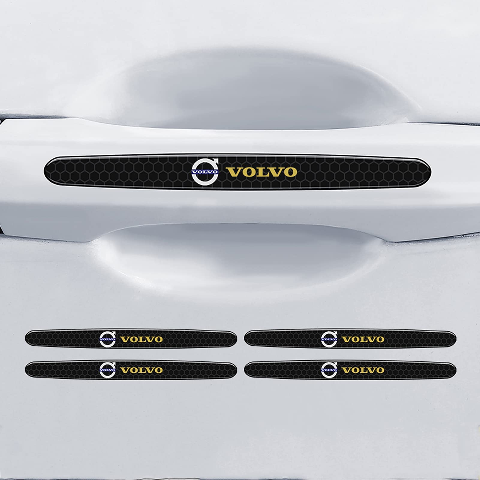 Auto Heckaufkleber Kofferraum Aufkleber für Volvo XC60/S90/S60/V40 3D-Car-Styling-Zubehör Auto-Aufkleber-Logo-Emblem Abzeichen-Styling-Aufkleber,normal-A von EFEMIR