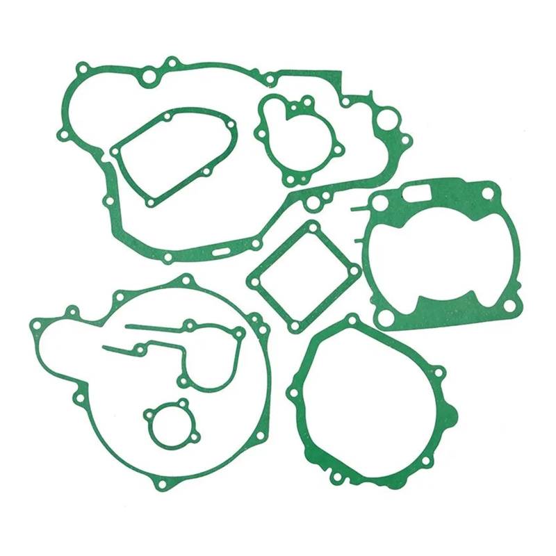 Motorrad Motor Zylinder Kurbelgehäuse Kupplung Starter Generator Abdeckung Dichtung Set for YZ250 1997-1998 von EGDSIHAE