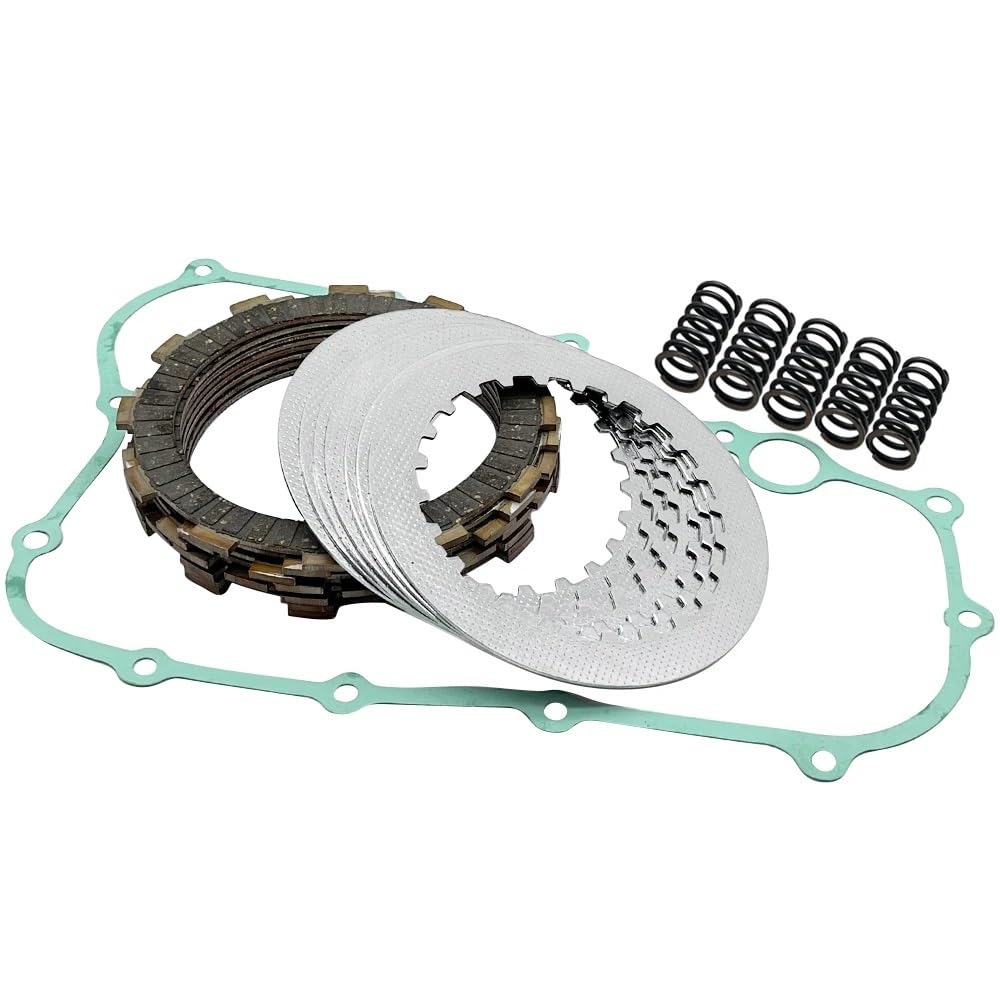 Kupplungssatz mit Federn und Deckeldichtung, kompatibel mit CRF250 CRF250R-Modellen von 2004 bis 2007 Kupplungssatz mit Federn und Deckeldichtung, kompatibel mit CRF250 CRF250R-Modellen von 2004 bis 2007 von EGRMZ