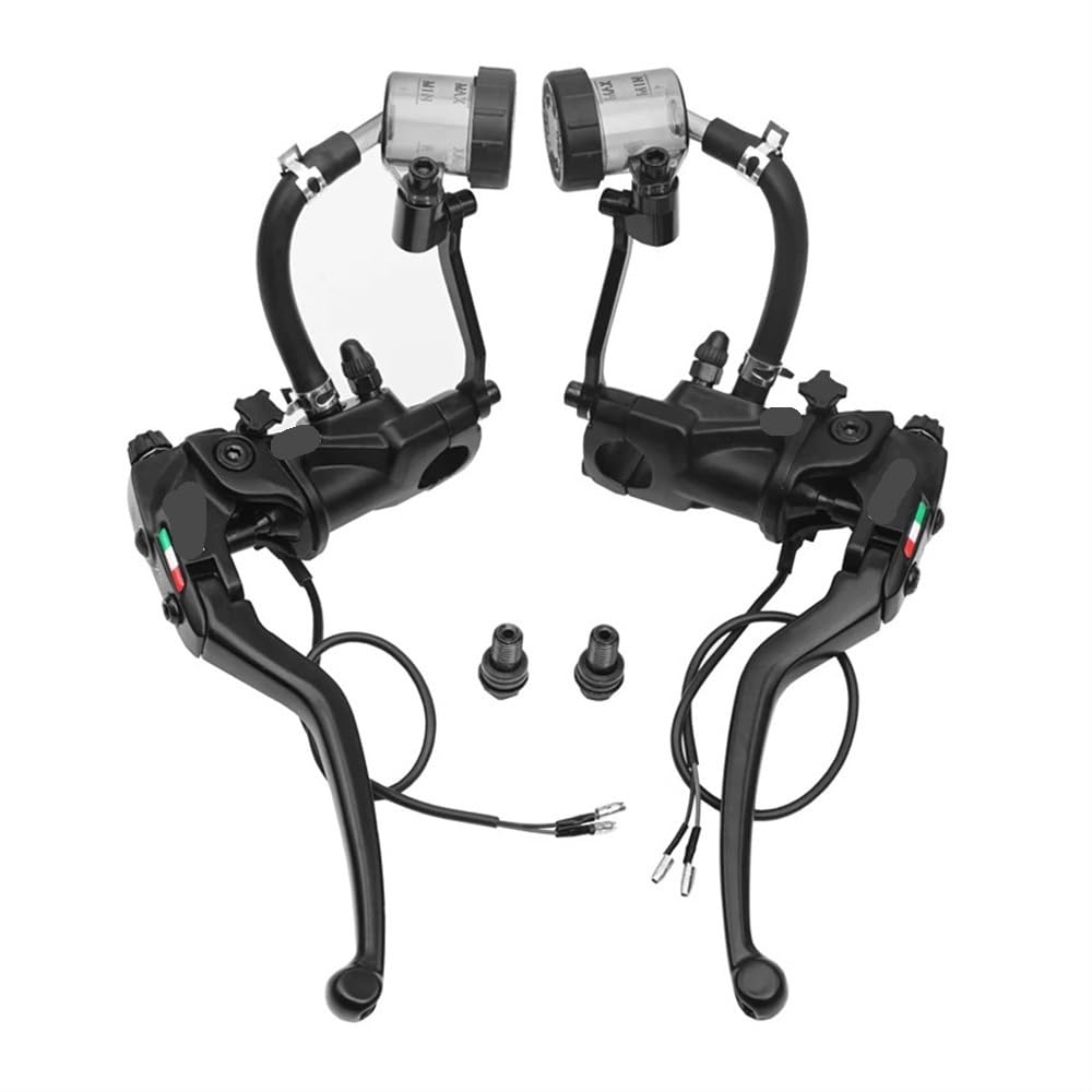 Radial montierter Motorrad-Bremskupplungspumpen-Hauptzylinder 19RCS, kompatibel mit MT01 07 09 CBR650 CBR650R und ähnlichen Modellen(BLACK AA) von EGRMZ